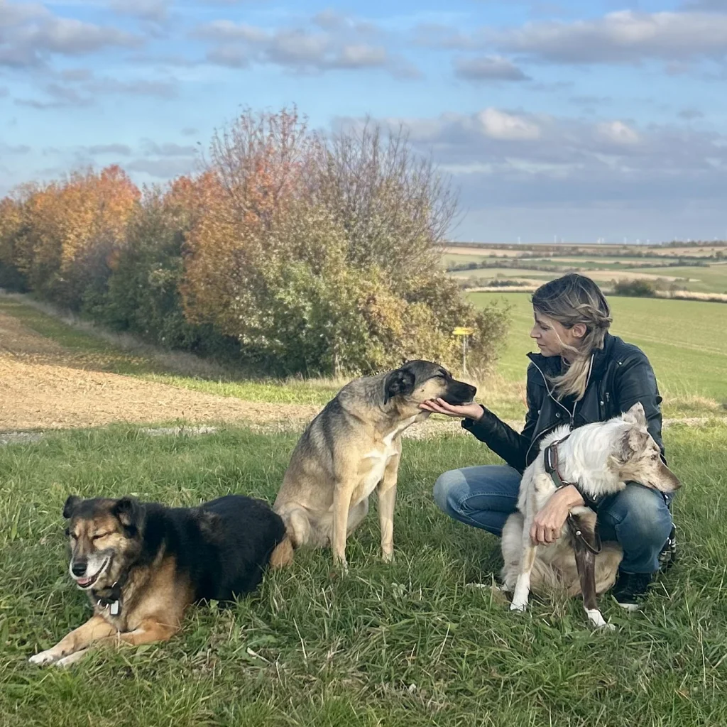 Hundetrainerin Julia Vögl